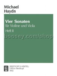 4 Sonatas - violin & viola