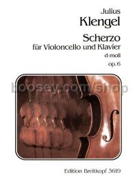 Scherzo in D minor, Op. 6 - cello & piano