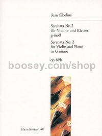 Serenata No. 2, op. 69b - violin & piano reduction