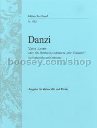 Variations on a theme from Mozart's 'Don Giovanni' - cello & piano