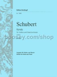 Rondo in A major, D 438 - violin & piano