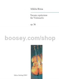Toccata capricciosa, op. 36 - cello