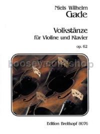 Volkstänze op. 62 - violin & piano