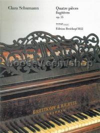 4 Pièces fugitives, Op. 15 - piano