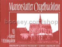 Marienstatter Orgelbüchlein 2 - organ