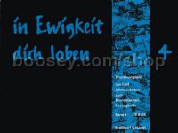 In Ewigkeit Dich Loben, Band 4 - organ