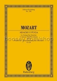 Adagio & Fugue in C Minor, K 546 (String Orchestra) (Study Score)