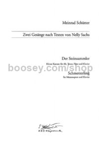 2 Gesänge nach Texten von Nelly Sachs - alto, tenor, mezzo-soprano, flute & piano