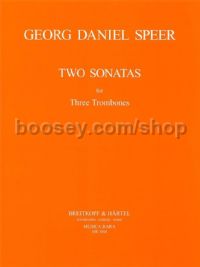 2 Sonatas - 3 trombones