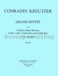 Grand Septet op. 62 (score)