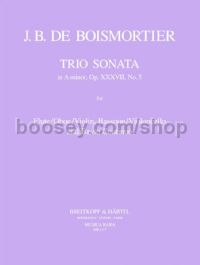 Trio Sonata in A minor, Op. 37/5 (score & parts)