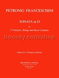 Sonata in D - 2 trumpets & piano