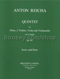 Quintet in F major, op. 107 (score & parts)