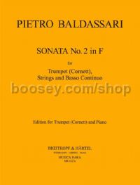 Sonata No. 2 in F - trumpet & piano reduction