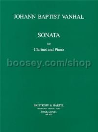 Sonata in Bb major - clarinet & piano