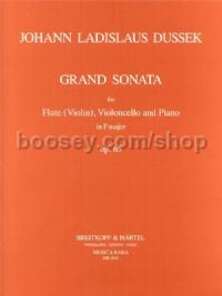 Grand Sonata in F major op. 65 - flute, cello & piano