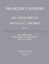 Les Goûts Réunis ou Nouveaux Concerts, Vol. 1 - 2 instruments & basso continuo