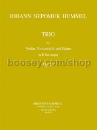 Piano Trio in Eb major, op. 12 - violin, cello & piano