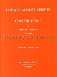 Concerto in C major No. 3 - oboe & piano