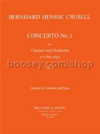 Clarinet Concerto No. 1 in Eb major, op. 1 - clarinet & piano reduction