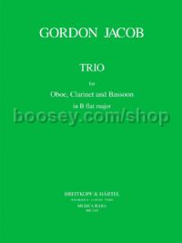 Trio - oboe, clarinet & bassoon (set of parts)