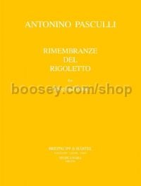 Rimembranze del Rigoletto - oboe & piano