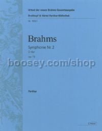 Symphony No. 2 in D major, Op. 73 (full score)