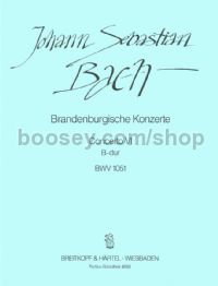 Brandenburg Concerto No. 6 in Bb BWV1051 (score)