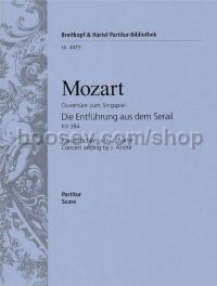Entführung aus dem Serail, KV 384 - Ouvertüre (score)