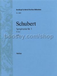 Symphony No. 1 in D major, D 82 (score)