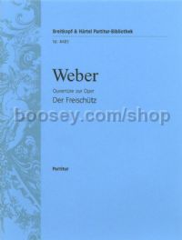 Der Freischütz - Overture (score)