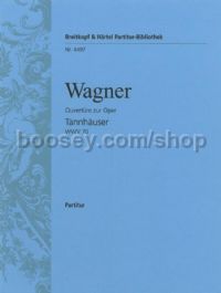 Tannhäuser - Ouvertüre - orchestra (score)
