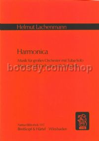 Harmonica - tenor/bass & orchestra (study score)