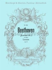 Leonore Overture No. 2, op. 72 (score)