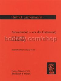 Mouvement (- vor der Erstarrung) - chamber ensemble (study score)