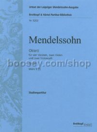 Octet op. 20 - 4 violins, 2 violas, 2 cellos (study score)