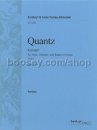 Flute Concerto in G major, QV 5:174 (score)
