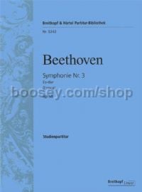 Symphony No. 3 in Eb major, op. 55 (study score)