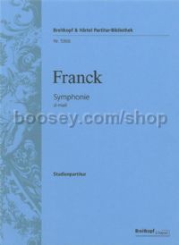 Symphony in D minor (study score)