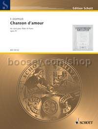 Chanson d'amour op. 20 - flute & piano