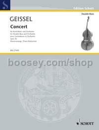 Concert op. 32 - double bass & piano reduction