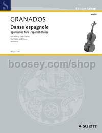 Danse espagnole - violin & piano