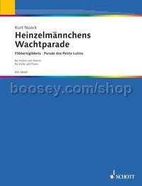 Heinzelmännchens Wachtparade op. 5 - violin & piano