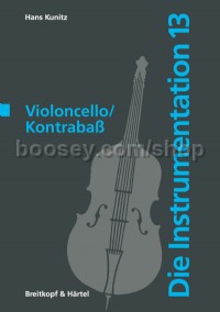Instrumentation 13 - cello/double bass (+ CD)