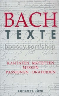 Johann Sebastian Bach - Texte