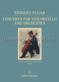 Cello Concerto in E minor, Op. 85 (Facsimile Score)
