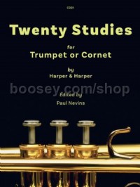 Twenty Studies Trumpet Or Cornet Harper & Harper