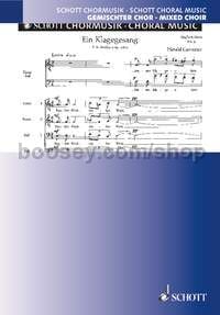 Englisch Horn GeWV 57, No. 3 (choral score)