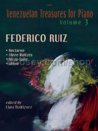 Venezuelan Treasures For Piano Volume 3