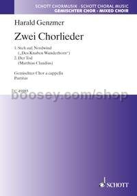 2 Chorlieder GeWV 30 (choral score)